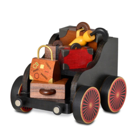 Bagagewagon trein zwart