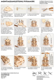 Kerstpiramide  bouwpakket 3 etages