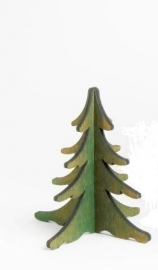 Dennenboom groen 8 cm