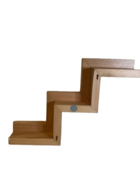 Decoratiestandaard hout wandbevestiging