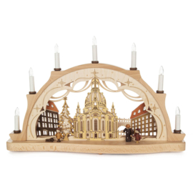 Schwibbogen Onze-Lieve-Vrouwekerk Dresden 52cm