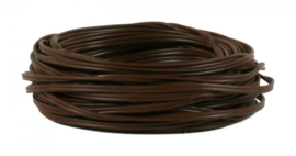 Kabel 2-aderig bruin 5 meter