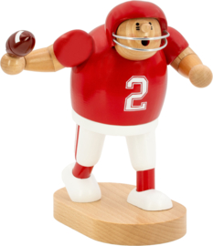 Football-speler rood 20cm