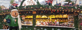 Bezoeker kerstmarkt 20cm