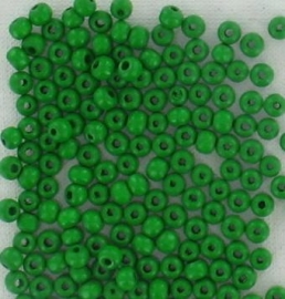 Houten kralen groen 165 stuks Ø 4 mm 85-804-614