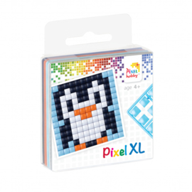 Pixelhobby XL fun pack pinguïn 6,2 x 6,2 cm