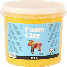 Foam Clay (klei) emmer geel à 560 gram