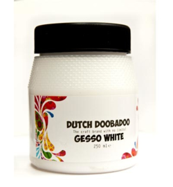 Dutch Doobadoo Gesso White pot 250 ml 870.002.10