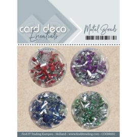 Card Deco Essentials metalen brads circa 200 stuks CDEBR002