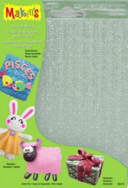 Makin's Clay klei structuur sheets set E 4 sheets assorted