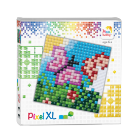 Pixelhobby Pixel XL set vlinder 12 x 12 cm
