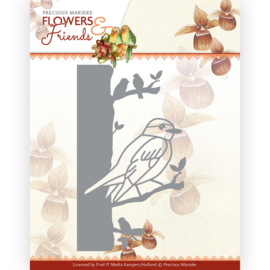 Precious Marieke Flowers en Friends Birds Edge die (mal) PM10230