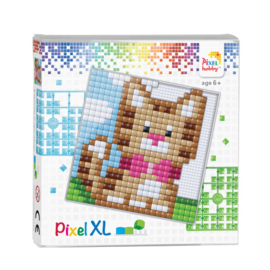 Pixelhobby Pixel  XL set kitten (poes) 12 x 12 cm