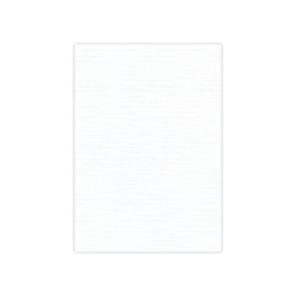 Card Deco linnenkarton wit A4 (21 x 29,7 cm) 10 vellen 240 grams