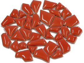 Flip keramische mini mozaïek kersen rood bakje à 65 gram