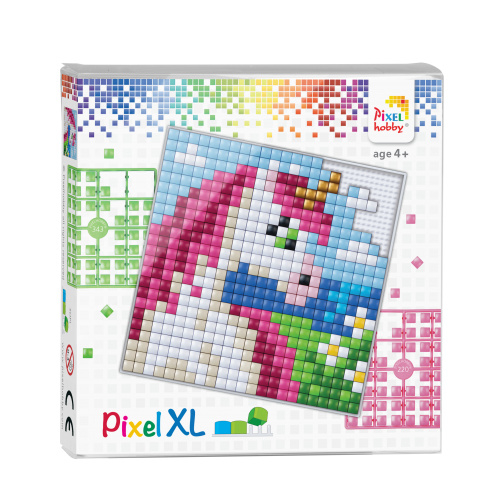 Pixelhobby Pixel XL set eenhoorn 12 x 12 cm