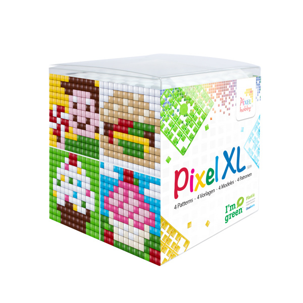 Pixelhobby XL mosaic kubussetje tussendoortjes 6,2 x 6,2 cm