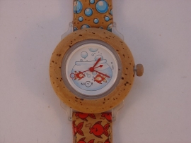 Nice watch dames kurkhorloge