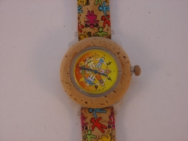 Nice watch dames kurkhorloge