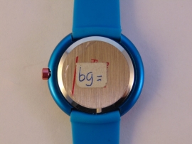 Plato chroom kinderhorloge