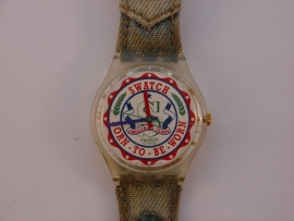 Kunststof Swatch horloge