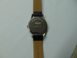 V & D chroom heren horloge
