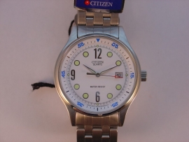 Citizen stalen herenhorloge