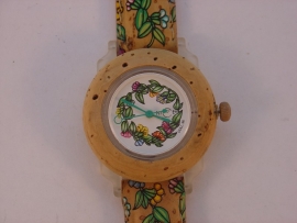 Nice watch dames kurkhorloge