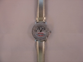 ReWATCH horloge met zilverkleurige band.