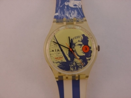 Kunststof Swatch horloge