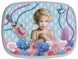 Set Mepal broodtrommel en drinkbeker Kitsch Angel