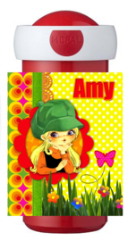 Drinkbeker Flower Power Amy