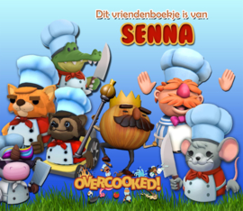 Vriendenboekje Overcooked met naam (en evt foto)