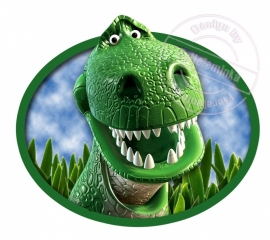 Strijkapplicatie Toy Story Dino