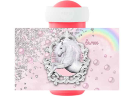 Mepal broodtrommel en drinkbeker Unicorn glitter