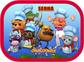 Mepal broodtrommel en drinkbeker ontwerp Overcooked