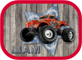 Set broodtrommel en drinkbeker Monstertruck