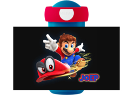 Set broodtrommel en drinkbeker Super Mario Black
