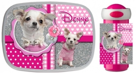 Drinkbeker Chihuahua pink glitter