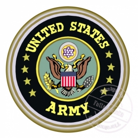 Strijkapplicatie US Army sign