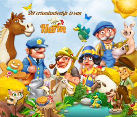 Vriendenboekje HAY DAY met naam (en evt foto)