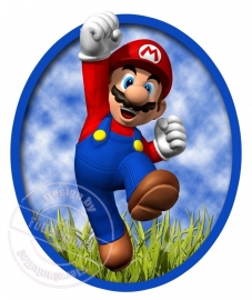 Strijkapplicatie Super Mario Bros