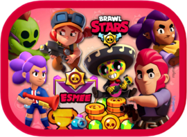 Mepal broodtrommel en drinkbeker Brawl Stars girls