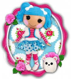 Strijkapplicatie Lalaloopsy Colour Dream