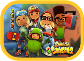 Mepal broodtrommel en drinkbeker Subway Surfers