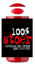 Mepal Drinkbeker 100% stoer met kleur