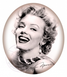 FOR THE LADY`S!!! strijkapplicatie Marilyn Monroe, ± 20 cm