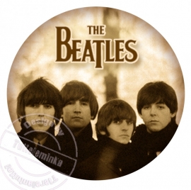FOR THE LADY`S!!! strijkapplicatie Beatles, ± 20 cm