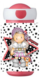 Drinkbeker Charming Pirate Girl met naam