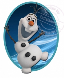 Strijkapplicatie Frozen Olaf